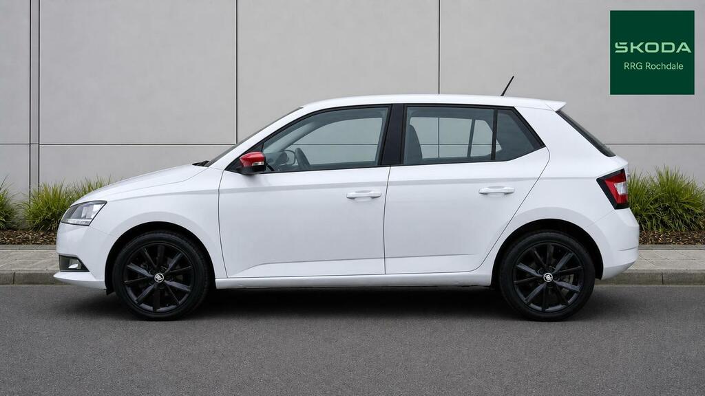Skoda Fabia 1.0 Tsi Redline White #4