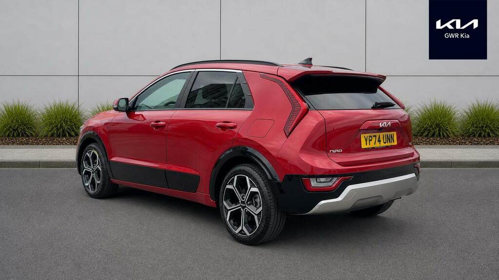 Kia Niro 1.6H Gdi 3 Dct Euro 6 Ss YP74UNN Red #6
