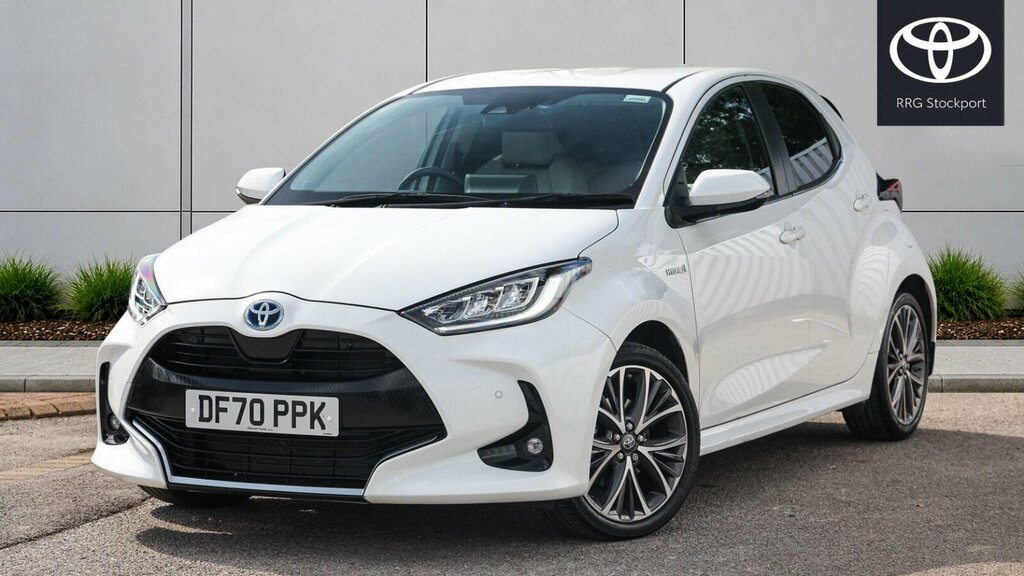 Toyota Yaris 1.5 Vvt-h Excel E-cvt Euro 6 Ss DF70PPK White #3