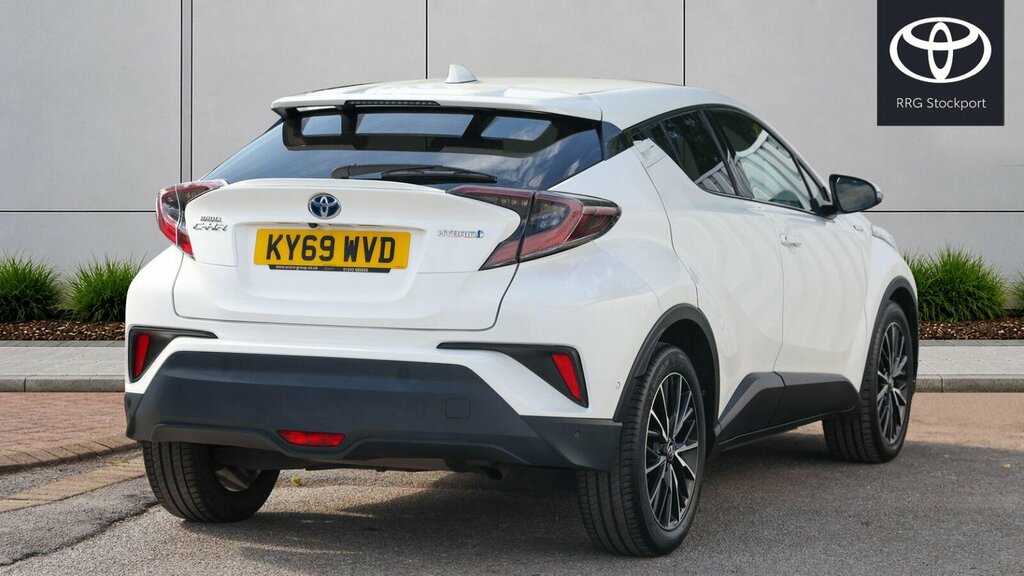 Toyota C-Hr 1.8 Vvt-h Excel Cvt Euro 6 Ss KY69WVD White #2