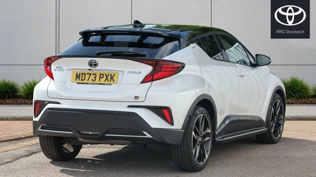 Toyota C-Hr 2.0 Vvt-h Gr Sport Cvt Euro 6 Ss MD73PXK White #2