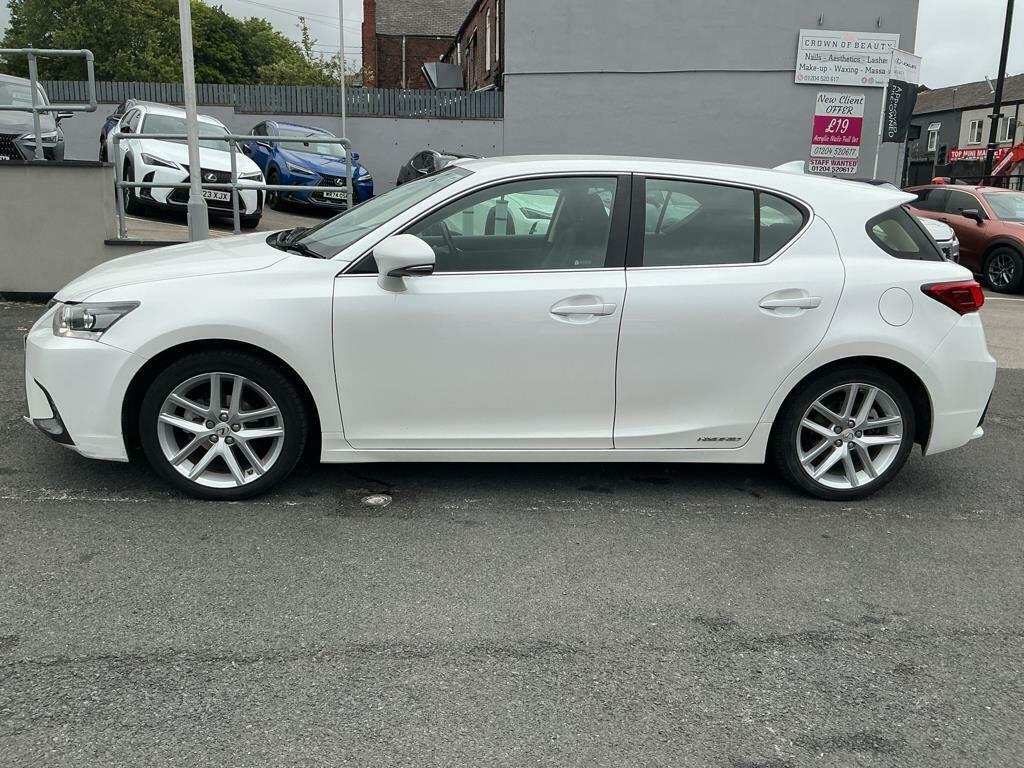 Lexus CT 1.8 200H Hatchback Hybrid E-cvt Euro 6 White #6