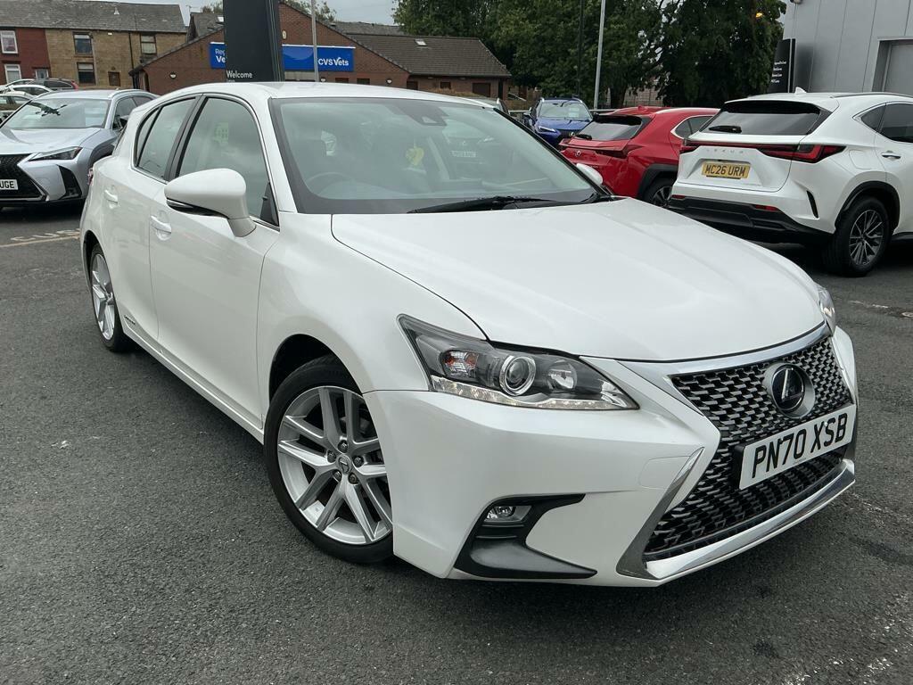 Lexus CT 1.8 200H Hatchback Hybrid E-cvt Euro 6 White