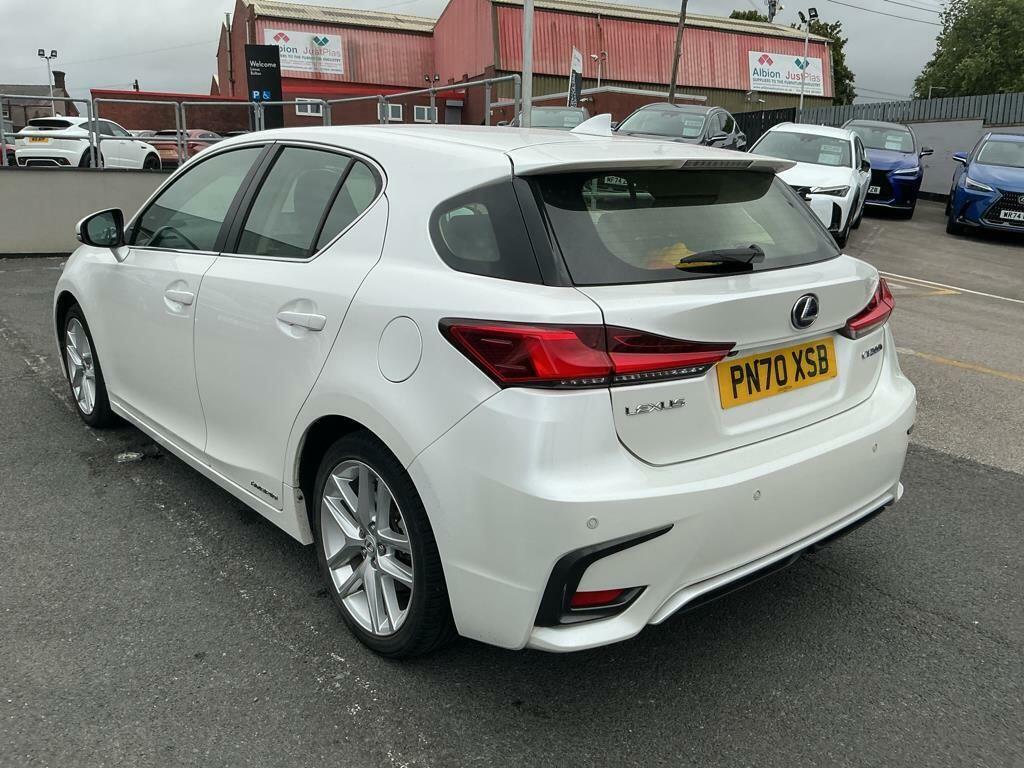 Lexus CT 1.8 200H Hatchback Hybrid E-cvt Euro 6 White #5