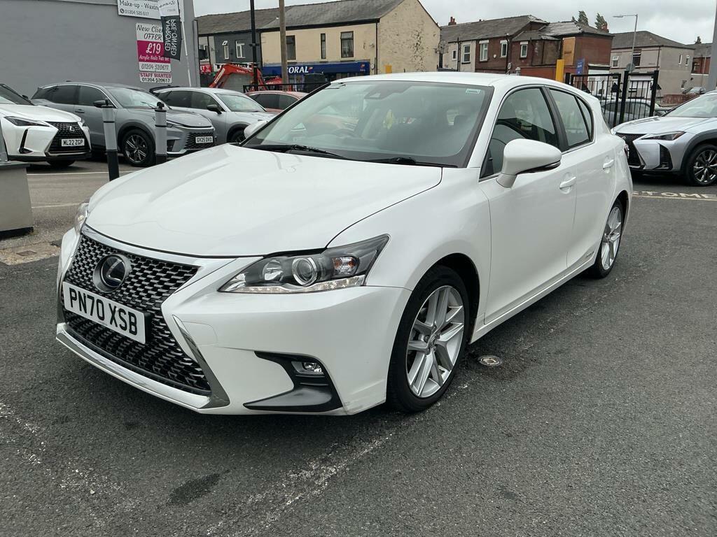 Lexus CT 1.8 200H Hatchback Hybrid E-cvt Euro 6 White #4