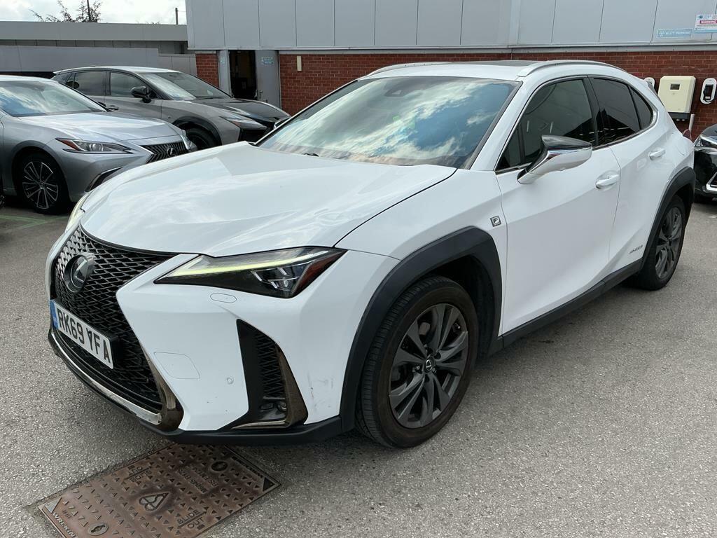 Lexus UX 2.0 250H F Sport Suv Hybrid E-cvt E-fou White #4