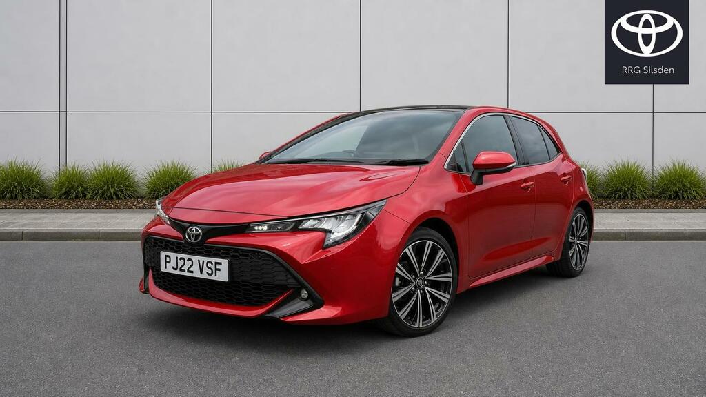 Toyota Corolla 1.8 Vvt-h Design Cvt Euro 6 Ss Red #3