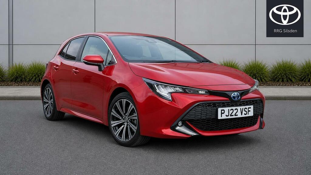 Toyota Corolla 1.8 Vvt-h Design Cvt Euro 6 Ss Red