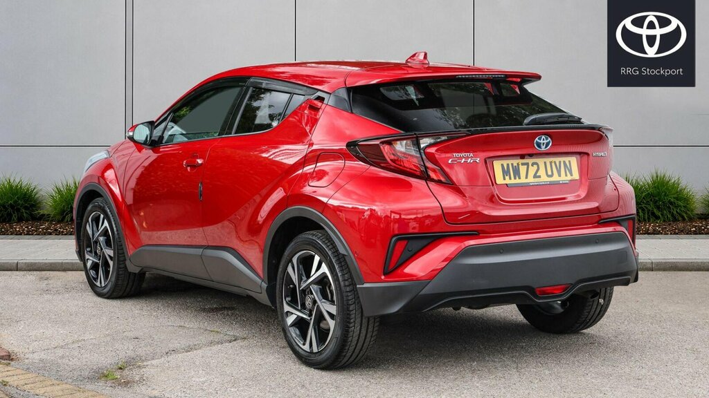 Toyota C-Hr 1.8 Vvt-h Design Cvt Euro 6 Ss MW72UVN Red #4