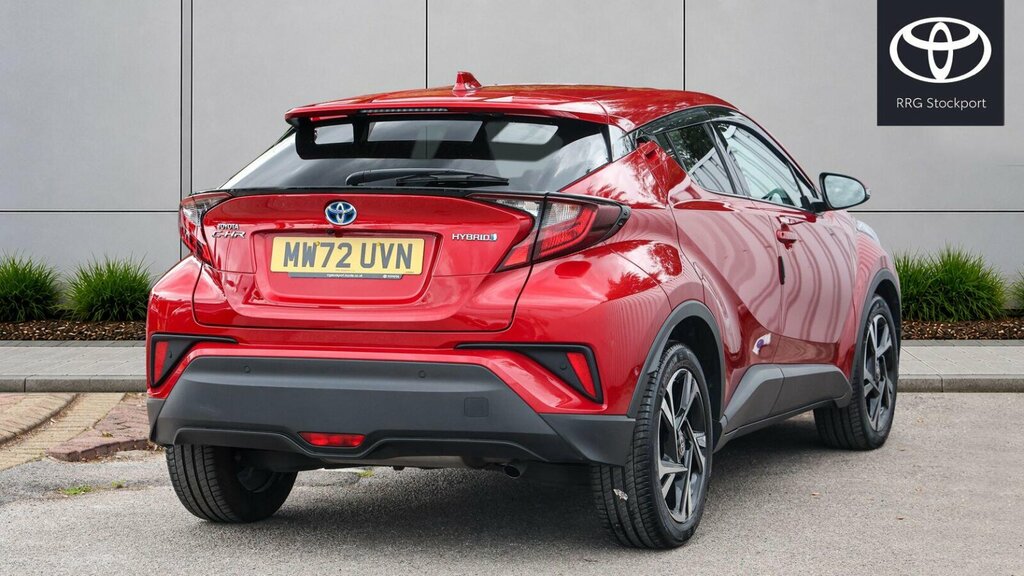 Toyota C-Hr 1.8 Vvt-h Design Cvt Euro 6 Ss MW72UVN Red #2