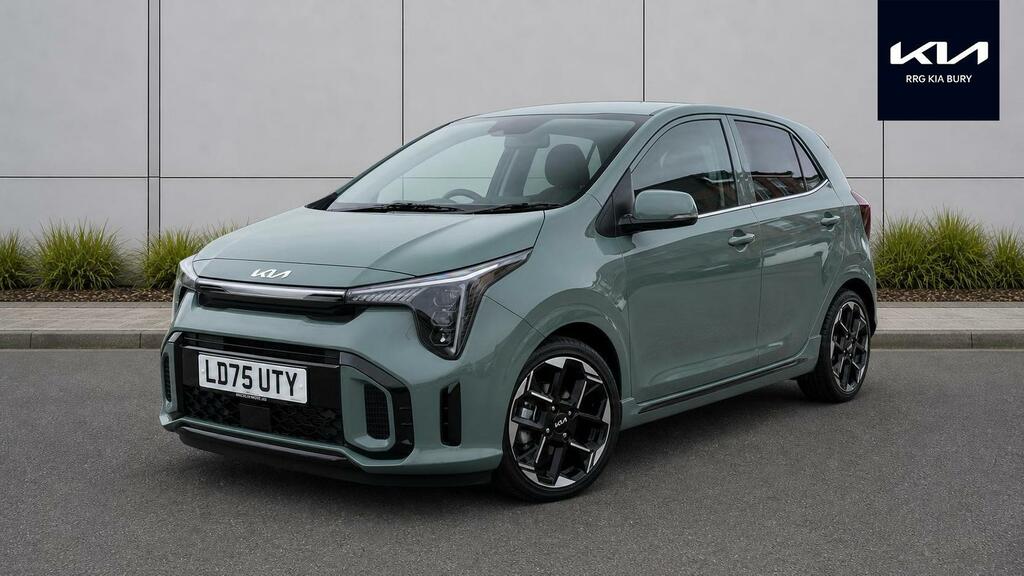 Kia Picanto 1.2 Gt-line S Amt Euro 6 Ss Green #3