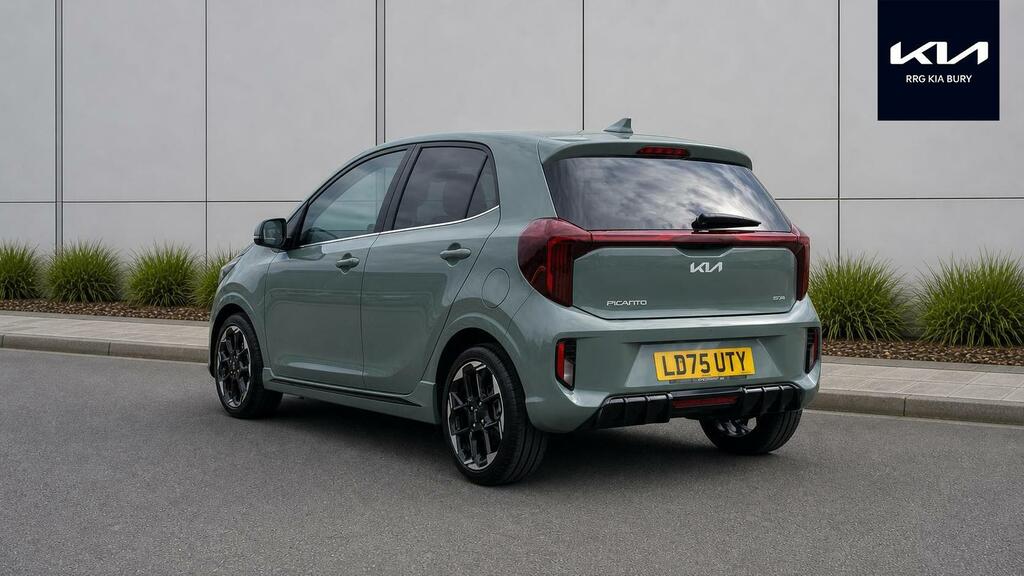Kia Picanto 1.2 Gt-line S Amt Euro 6 Ss Green #6