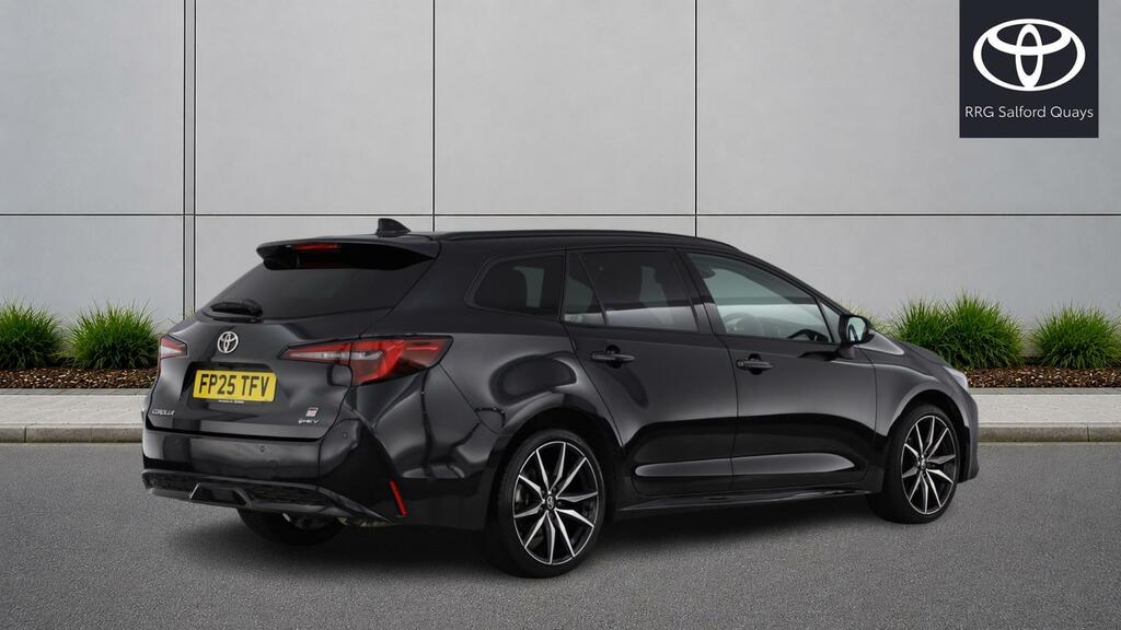 Toyota Corolla 1.8 Vvt-h Gr Sport Touring Sports Cvt Euro 6 Ss Black #2