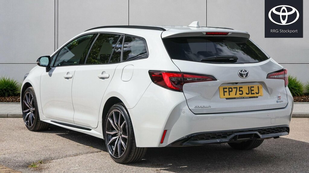 Toyota Corolla 2.0 Vvt-h Gr Sport Touring Sports Cvt Euro 6 Ss FP75JEJ Grey #4