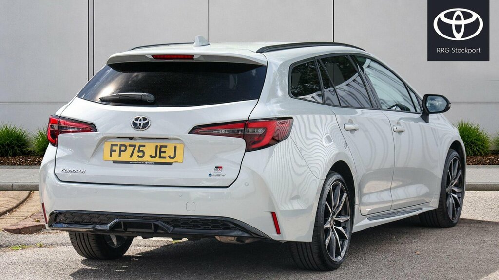 Toyota Corolla 2.0 Vvt-h Gr Sport Touring Sports Cvt Euro 6 Ss FP75JEJ Grey #2