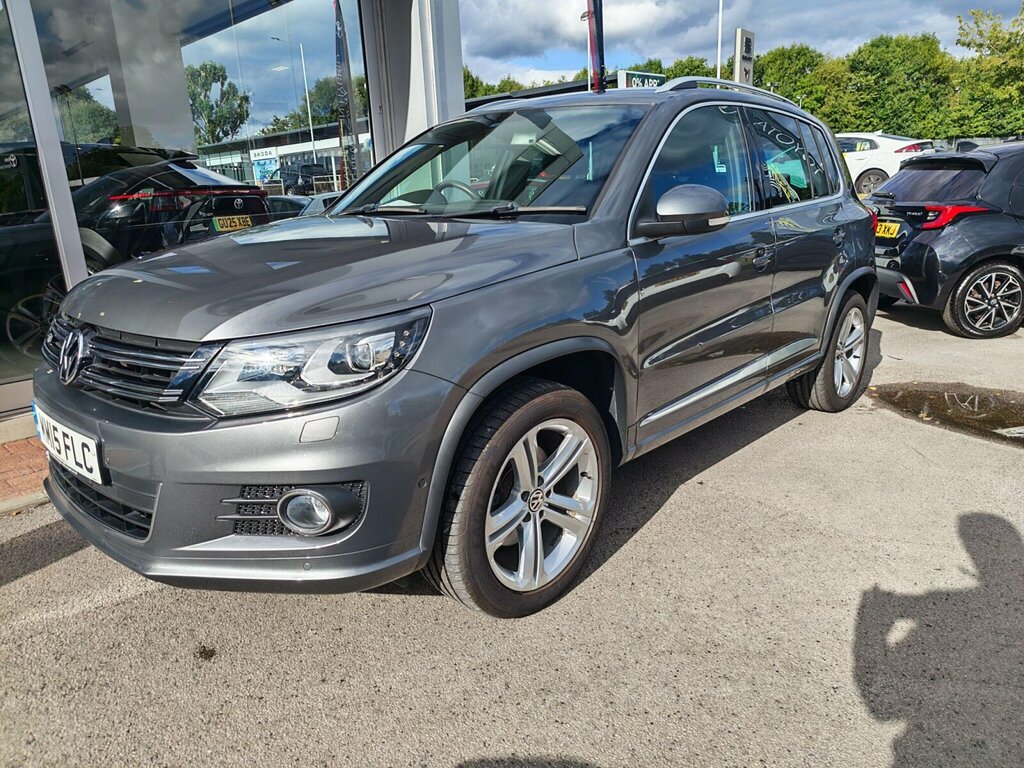 Volkswagen Tiguan 2.0 Tdi Bluemotion Tech R-line Dsg 4Wd Euro 5 Ss Grey #3