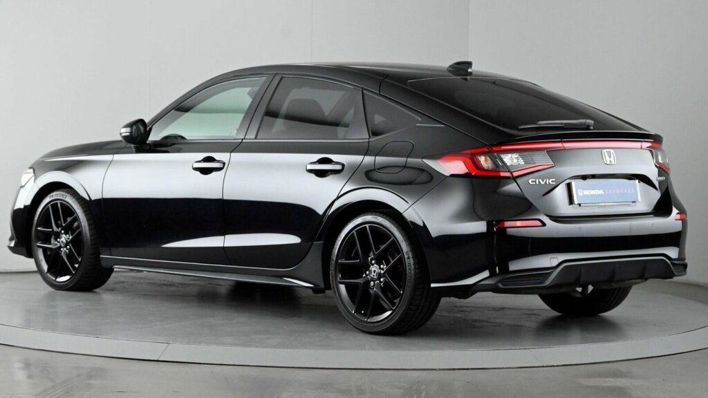 Honda Civic 2.0 H I-mmd Sport Ecvt Euro 6 Ss Black #2