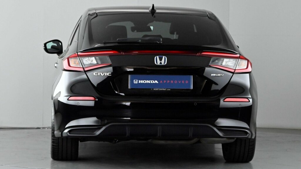 Honda Civic 2.0 H I-mmd Sport Ecvt Euro 6 Ss Black #5