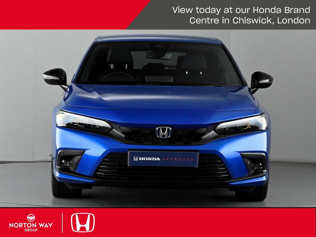 Honda Civic 2.0 H I-mmd Sport Hatchback Hybrid Ecvt Blue #4