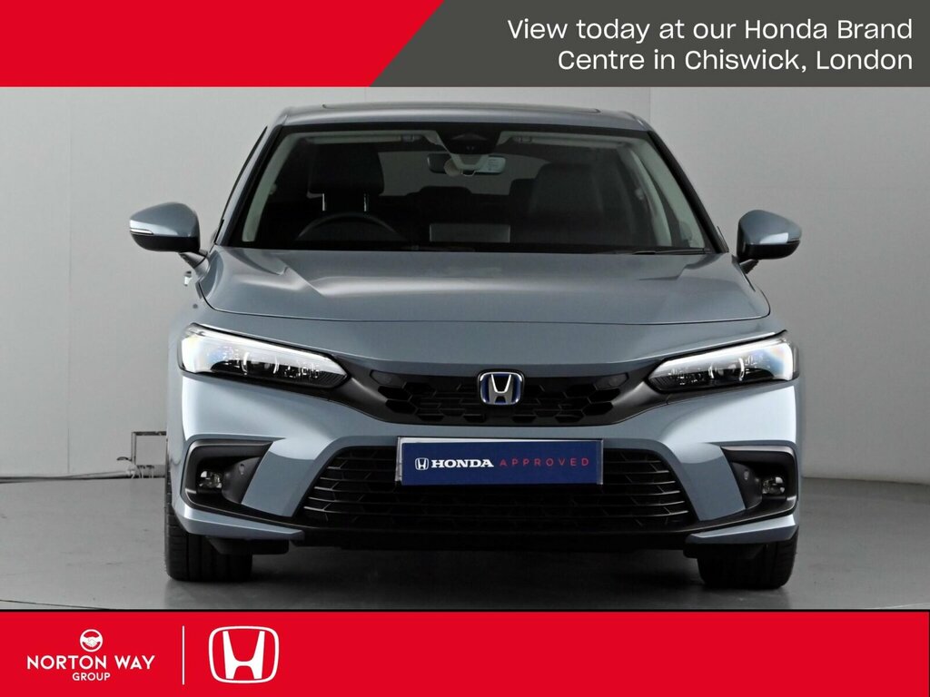 Honda Civic 2.0 H I-mmd Advance Hatchback Hybrid Ec Grey #4