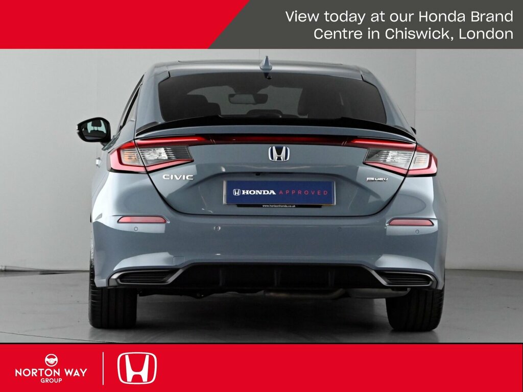 Honda Civic 2.0 H I-mmd Advance Hatchback Hybrid Ec Grey #5