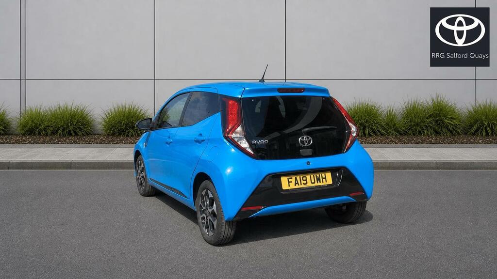 Toyota Aygo 1.0 Vvt-i X-trend Euro 6 FA19UWH Blue #6