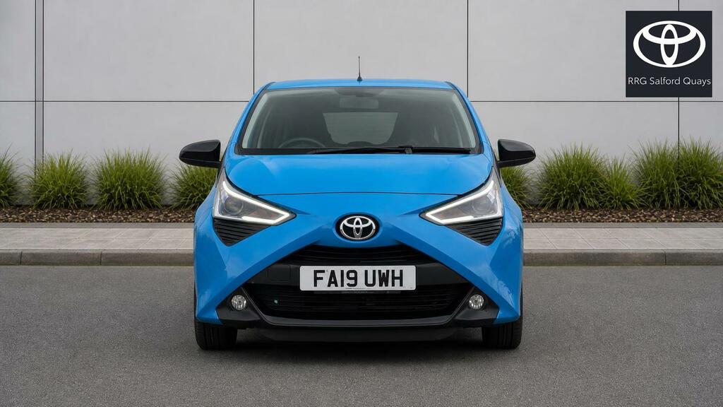 Toyota Aygo 1.0 Vvt-i X-trend Euro 6 FA19UWH Blue #2