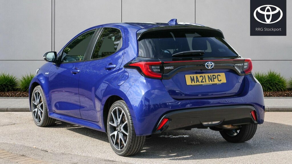 Toyota Yaris 1.5 Vvt-h Dynamic E-cvt Euro 6 Ss MA21NPC Blue #4