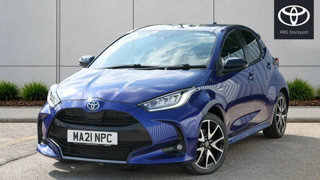 Toyota Yaris 1.5 Vvt-h Dynamic E-cvt Euro 6 Ss MA21NPC Blue #3