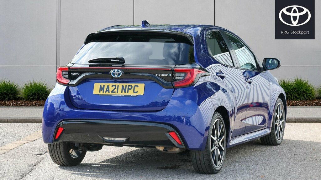 Toyota Yaris 1.5 Vvt-h Dynamic E-cvt Euro 6 Ss MA21NPC Blue #2