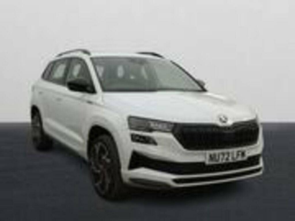 Skoda Karoq 1.5 Tsi Sportline Dsg NU72LFM White