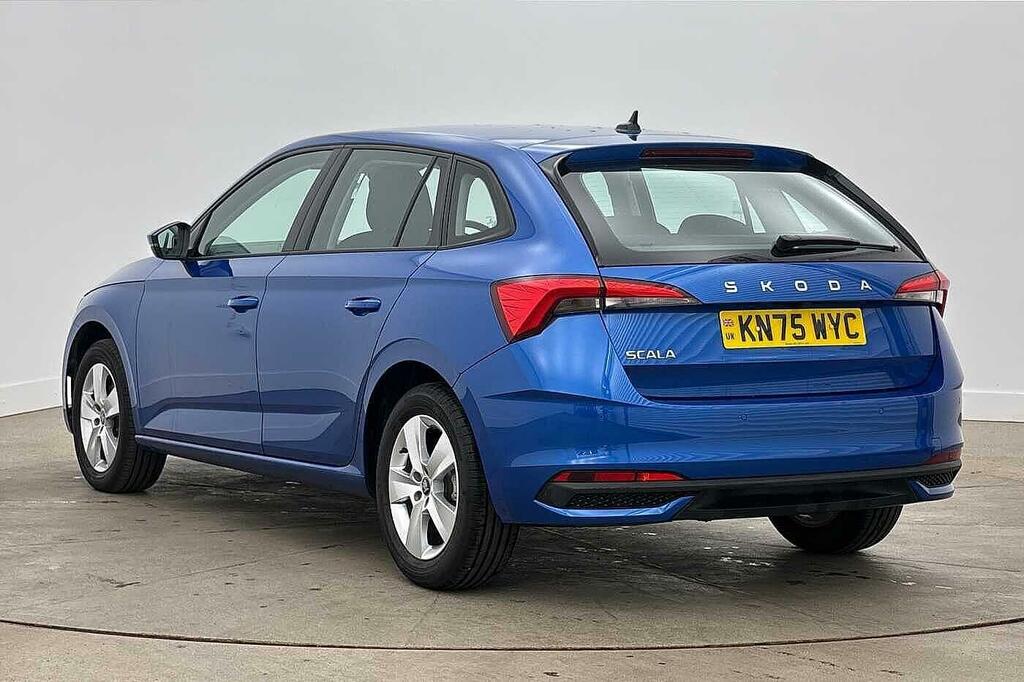 Skoda Scala 1.0 Tsi 116 Se Edition Blue #3