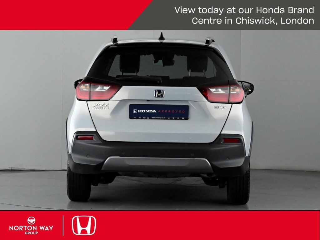 Honda Jazz 1.5 H I-mmd Crosstar Advance Hatchback White #6