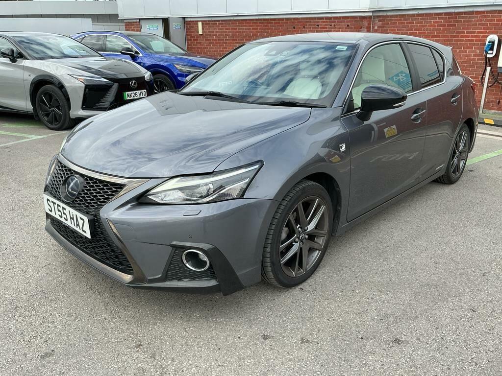 Lexus CT 1.8 200H F Sport Hatchback Hybrid E-cvt Grey #4