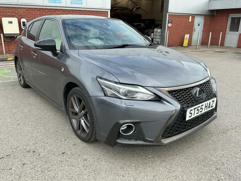 Lexus CT 1.8 200H F Sport Hatchback Hybrid E-cvt Grey