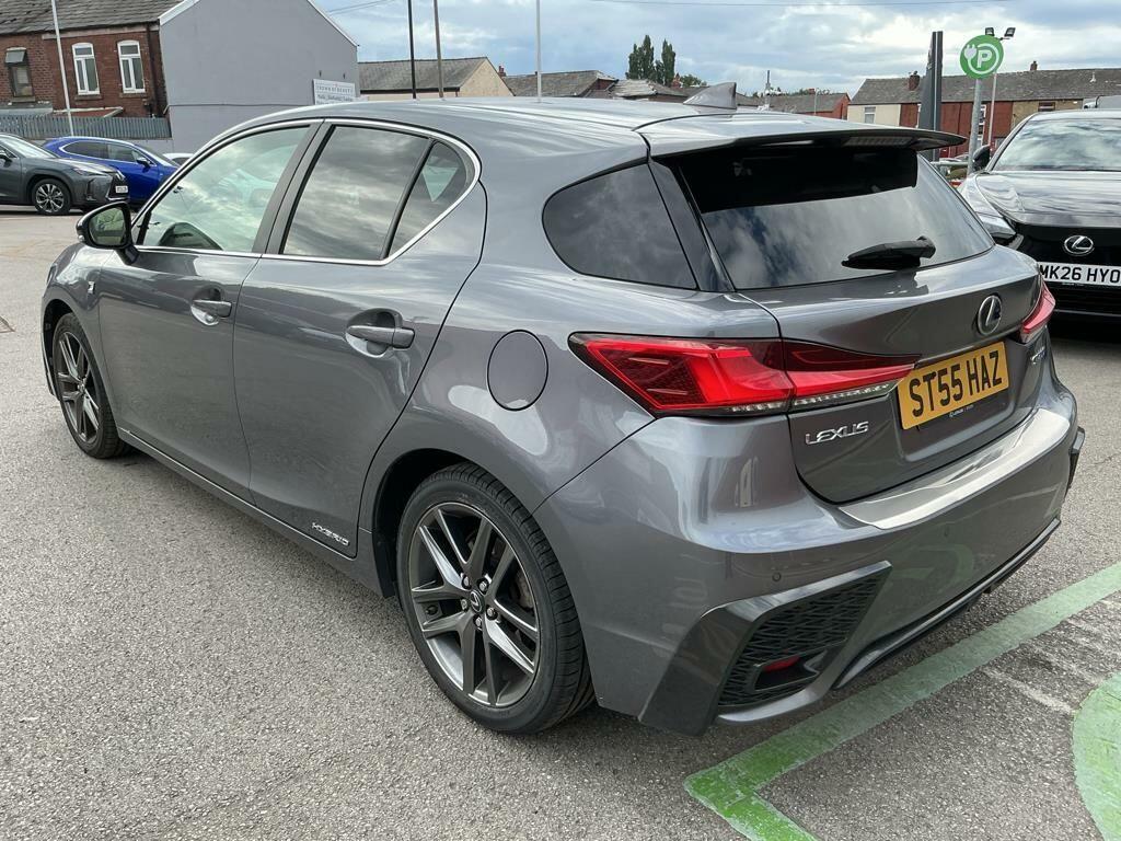 Lexus CT 1.8 200H F Sport Hatchback Hybrid E-cvt Grey #5