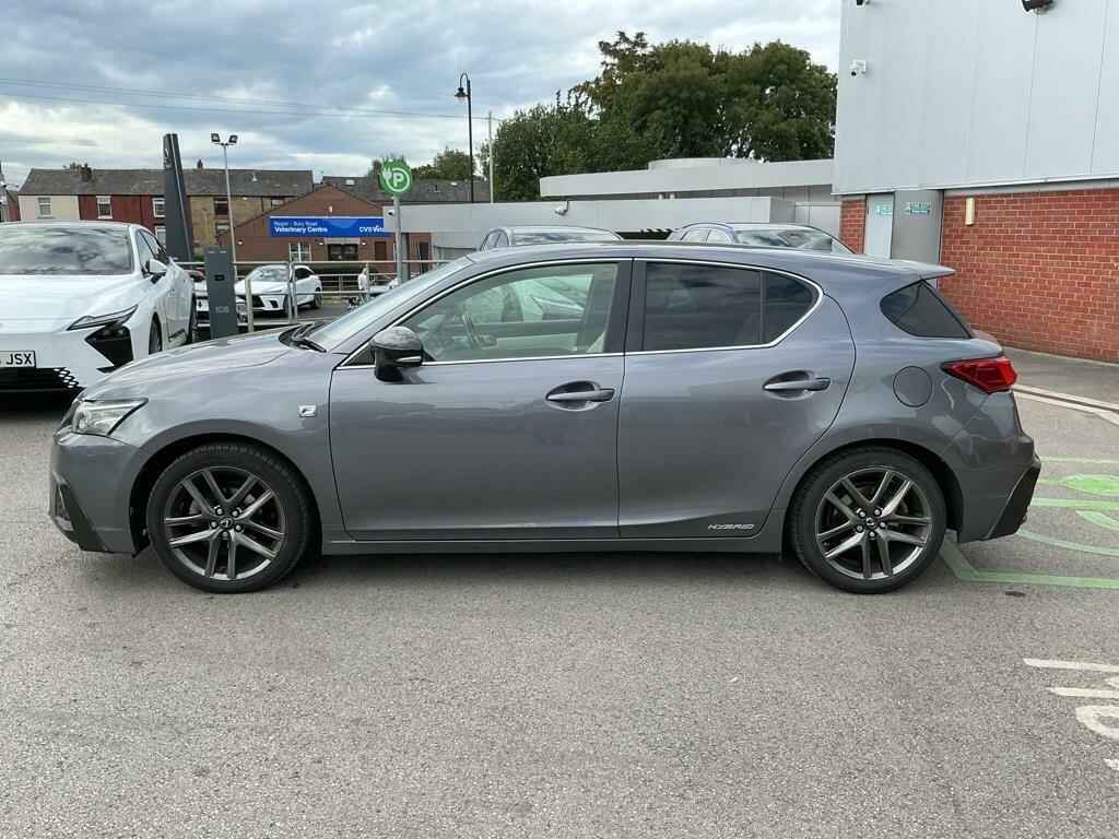 Lexus CT 1.8 200H F Sport Hatchback Hybrid E-cvt Grey #6