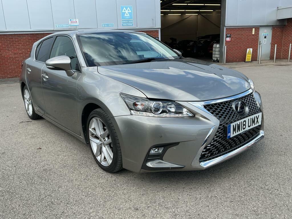 Lexus CT 1.8 200H Luxury Hatchback Hybrid Cvt Eu Silver