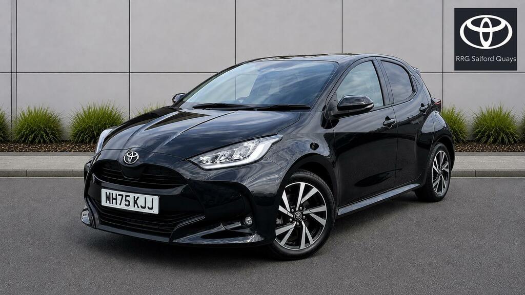 Toyota Yaris 1.5 Vvt-h Design E-cvt Euro 6 Ss MH75KJJ Black #3