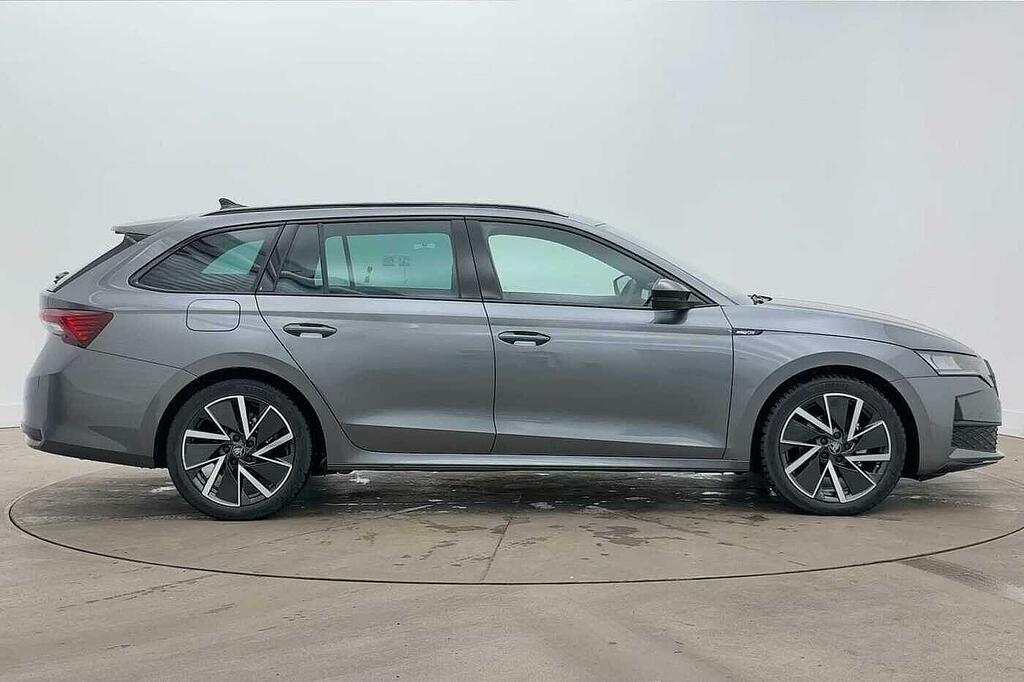 Skoda Octavia 1.5 Tsi 150 E-tec Sportline Dsg Grey #4