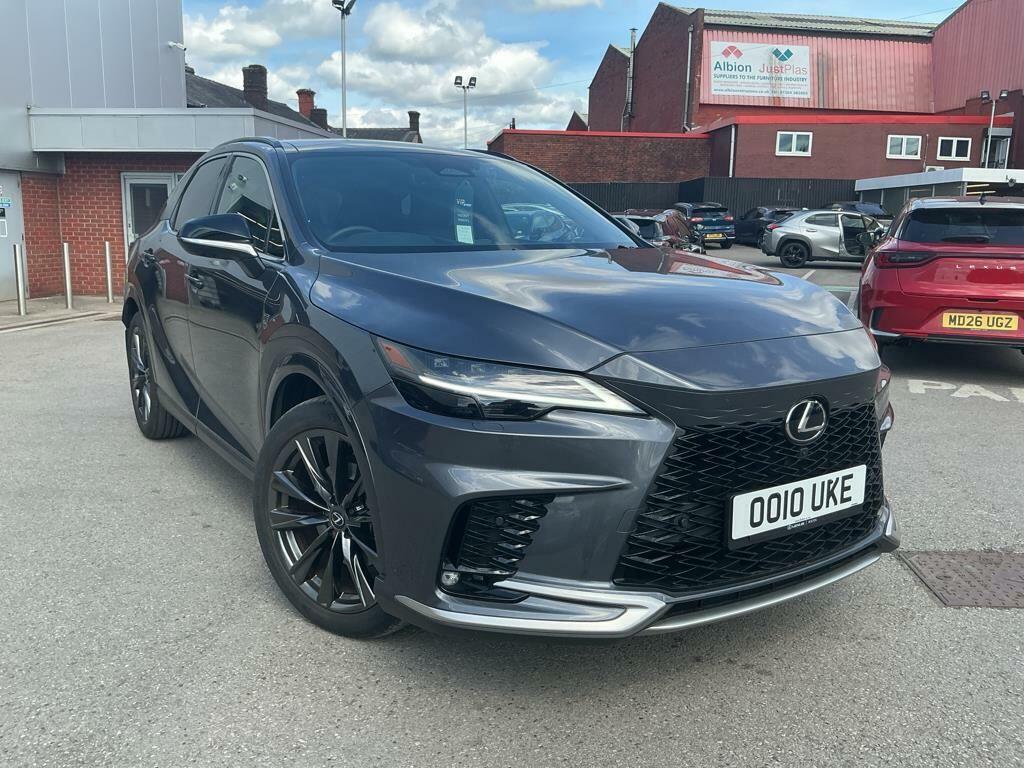 Lexus RX 2.5 350H F Sport Design Suv Hybrid E-cv Grey