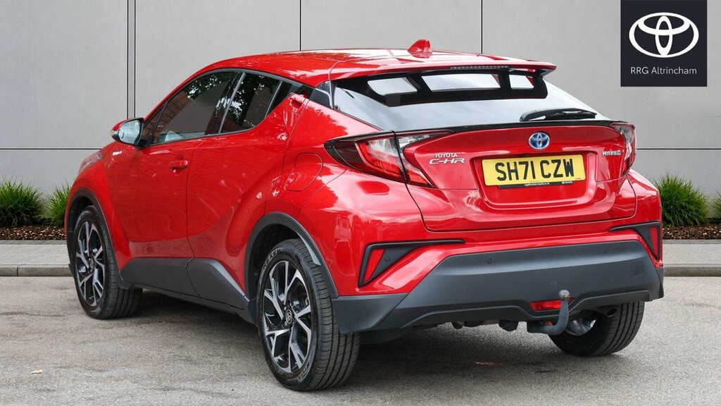 Toyota C-Hr 1.8 Vvt-h Design Cvt Euro 6 Ss Red #4