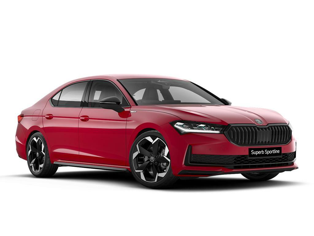 Skoda Superb 1.5 Tsi E-tec Mhev Sportline Dsg Euro 6 Ss Red #2