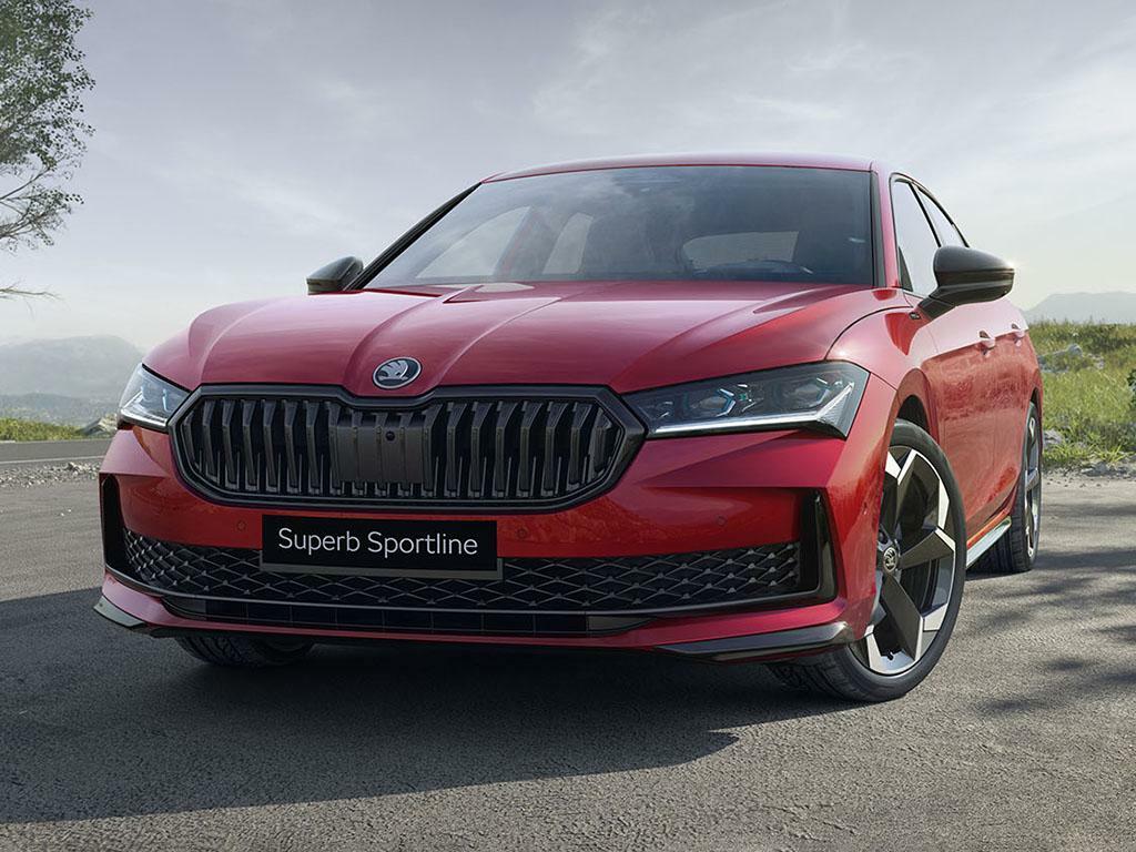 Skoda Superb 1.5 Tsi E-tec Mhev Sportline Dsg Euro 6 Ss Red #6