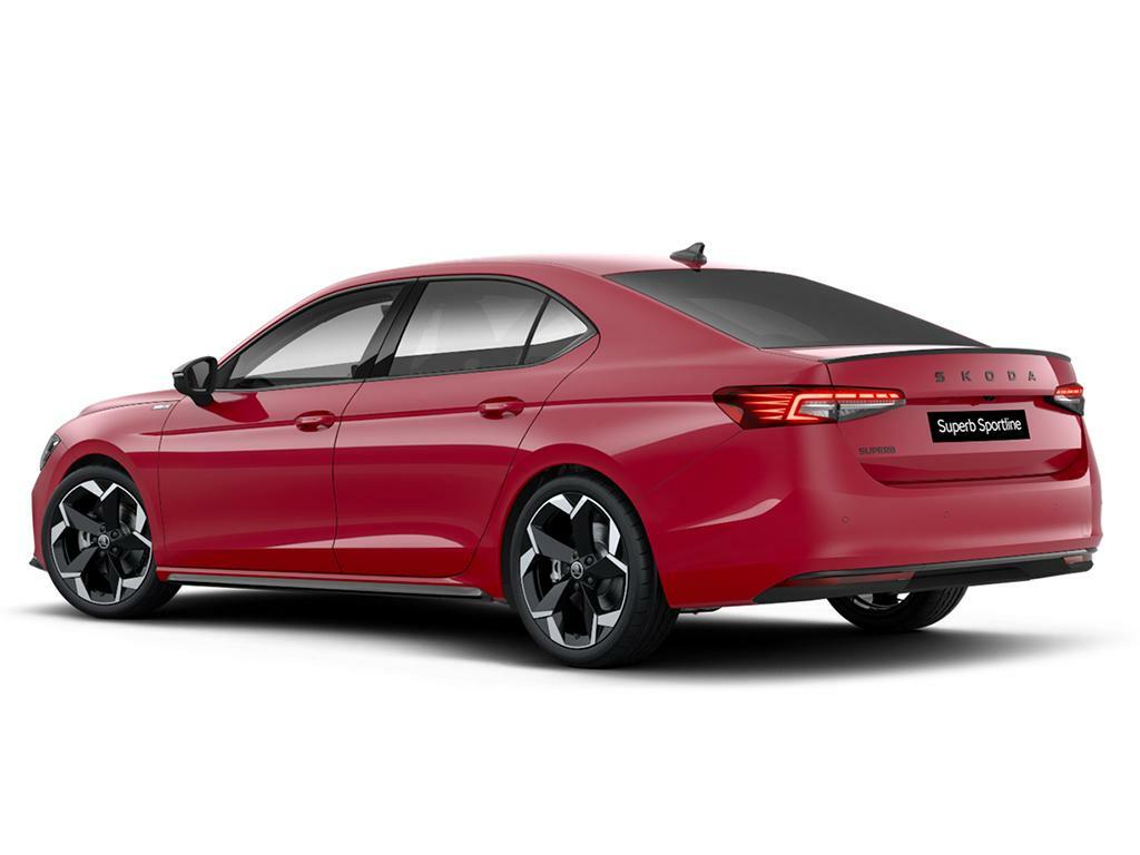 Skoda Superb 1.5 Tsi E-tec Mhev Sportline Dsg Euro 6 Ss Red #5