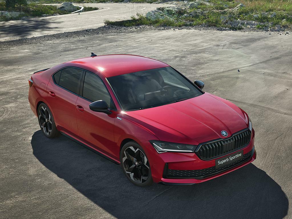 Skoda Superb 1.5 Tsi E-tec Mhev Sportline Dsg Euro 6 Ss Red