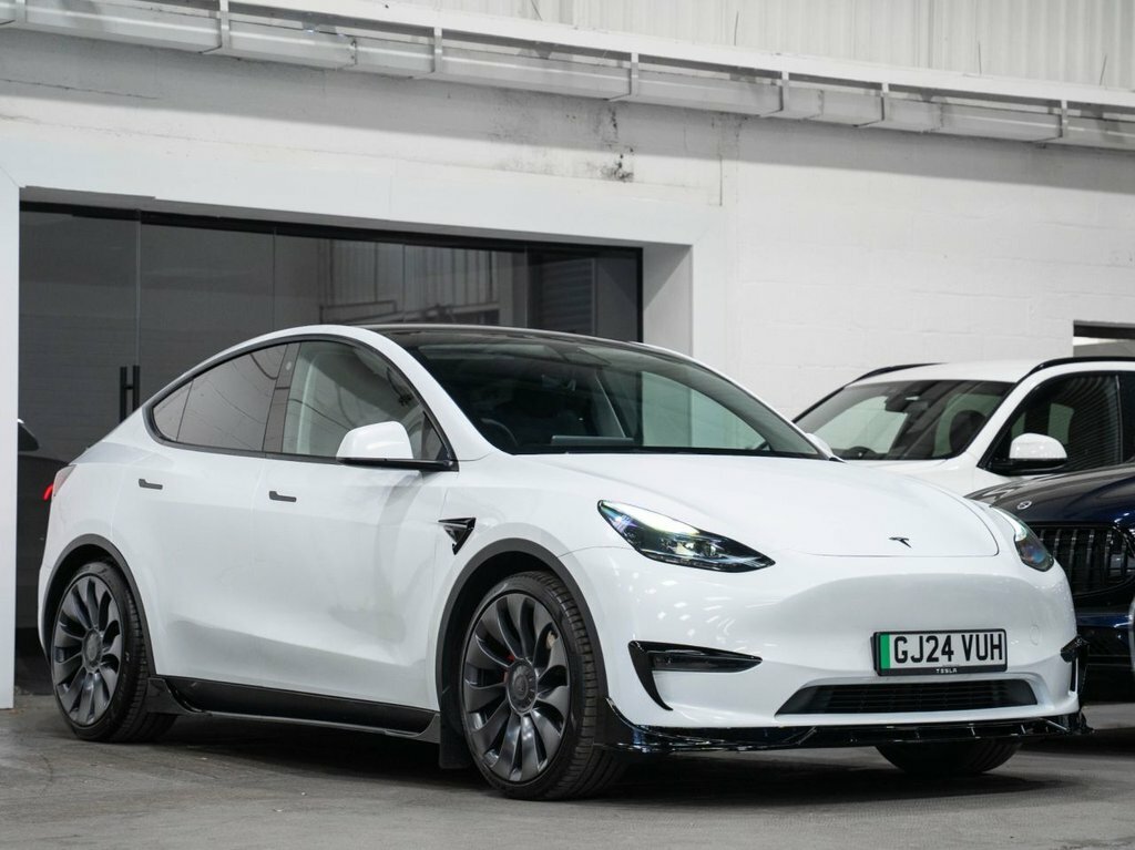 Tesla Model Y Suv GJ24VUH White #2