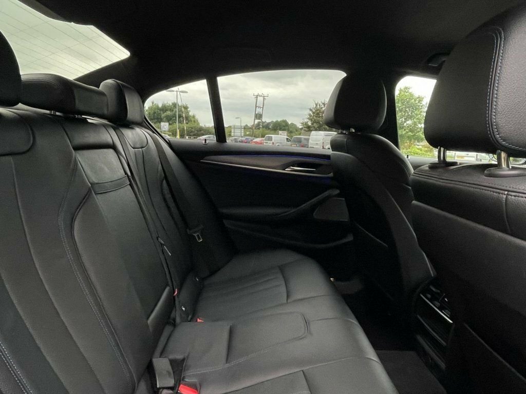 BMW 5 Series 520D Xdrive M Sport Blue #11