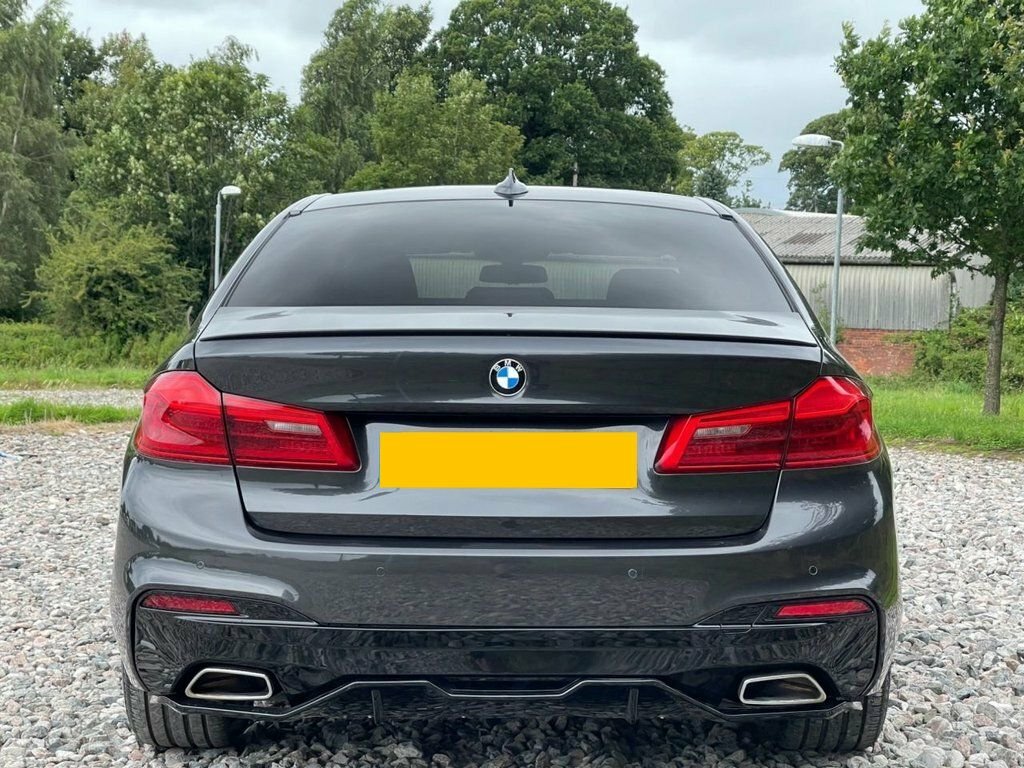 BMW 5 Series 520D Xdrive M Sport Blue #8