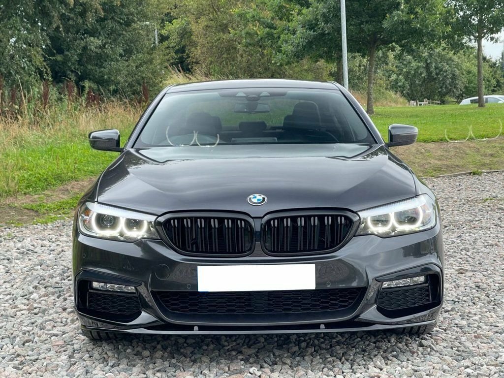 BMW 5 Series 520D Xdrive M Sport Blue #7